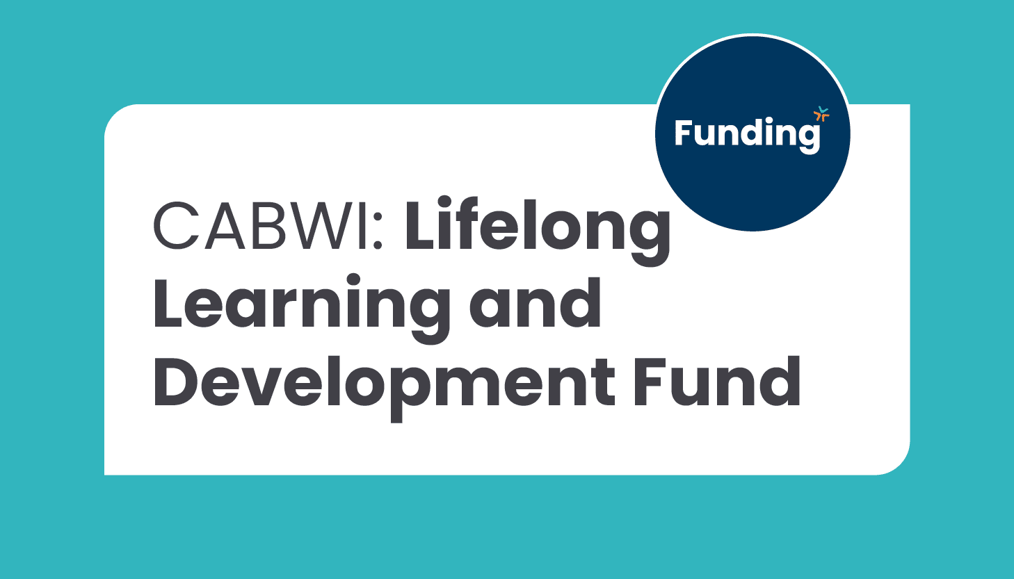 CABWI: Lifelong Learning and Development Fund: Closing date 3 February ...